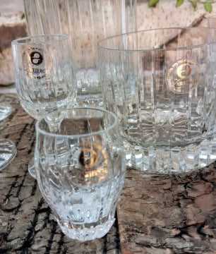 Zawiercie 37-Piece Crystal Glass Set with 0.75 L Decanter