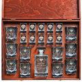 XXL 1010 Decanter Set with Glasses and Shot Glasses for Wedding Gift