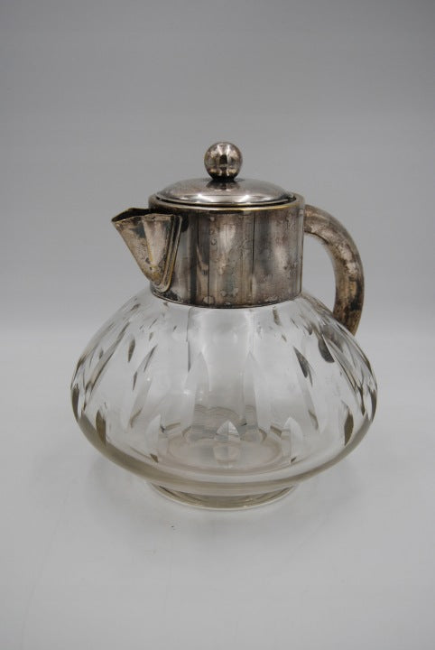 Hotel Germania-Breslau Vintage Glass Decanter
