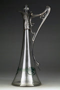 Large Art Nouveau Wine Decanter by WMF