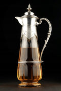 Large Silver-Mounted Wine Decanter by Koch & Bergfeld