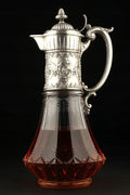 Large Silver-Mounted Wine Decanter by Koch & Bergfeld